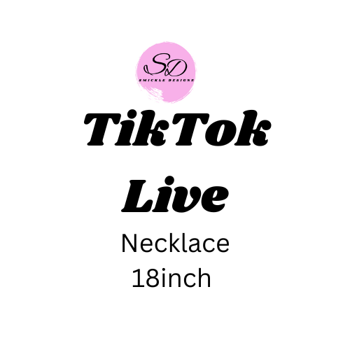 TikTok Live - Necklace - 18 inch