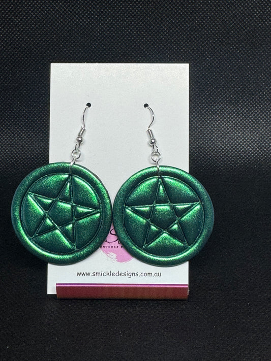 Polymer Clay Earrings #1361