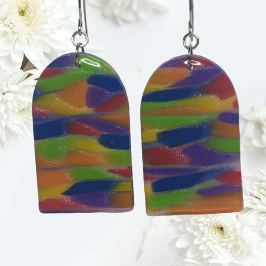 Polymer Clay Earrings #1189