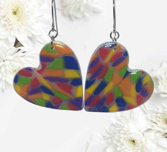 Polymer Clay Earrings #1184