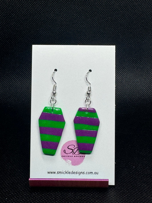 Polymer Clay Earrings #1373