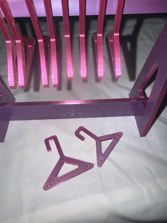 3D Printed Earring Wardrobe extra hangers