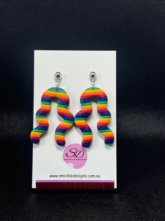 Polymer Clay Earrings #1377